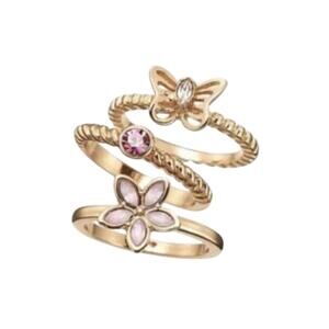 ~*NIB*~ Avon Garden Party Stacking Ring 💍 set DISCONTINUED Size 8